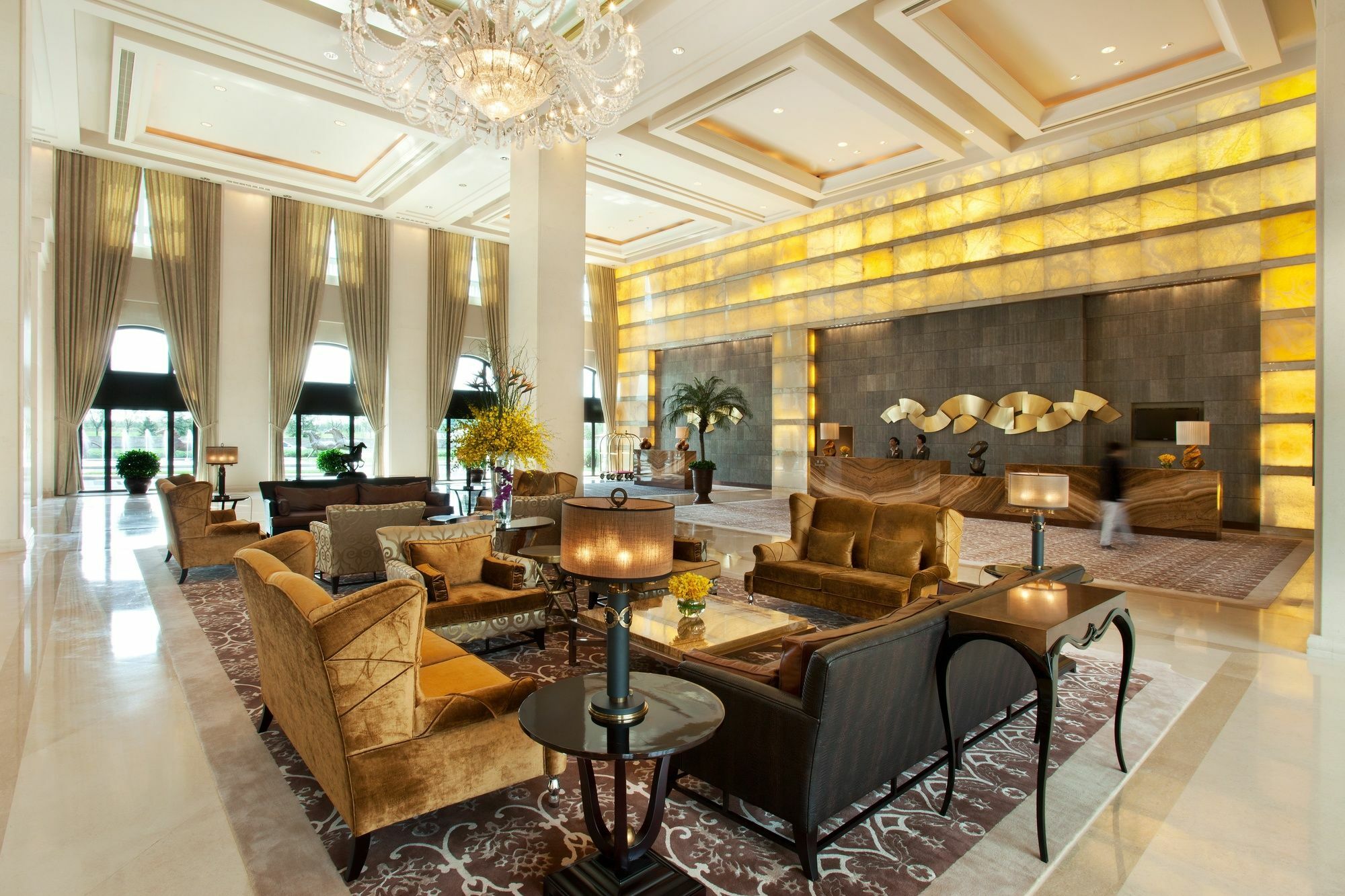 Tianjin Goldin Metropolitan Polo Club Hotel Xiqing ภายใน รูปภาพ